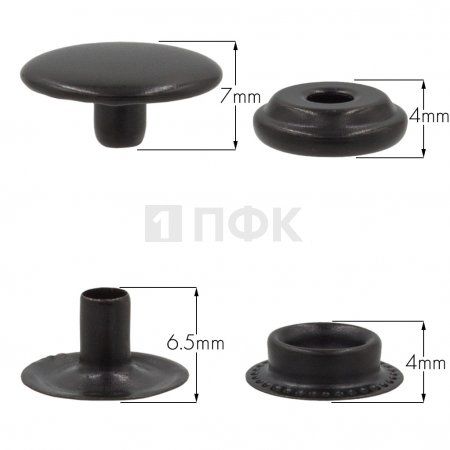 Кнопка для одежды 15мм №61 латунь цв оксид (уп 720шт) NEW STAR Кнопка для одежды 15мм №61 латунь цв оксид (уп 720шт) NEW STAR