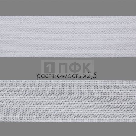 Резинка вязанная 40мм 12 гр/м цв белый (рул 40м/уп 320м) Резинка вязанная 40мм 12 гр/м цв белый (рул 40м/уп 320м)