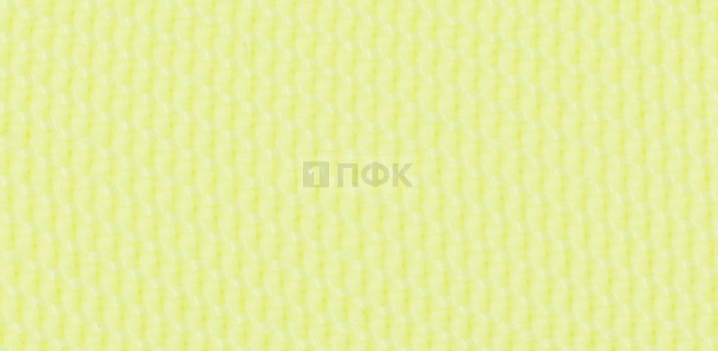 Стропа текстильная (лента ременная) 15мм 6 гр/м цв 105 лимон (рул 50м/уп 3000м)