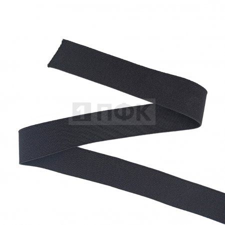 Резинка тканая 30мм 19 гр/м арт.ТРС цв черный (уп 40м/1120м)