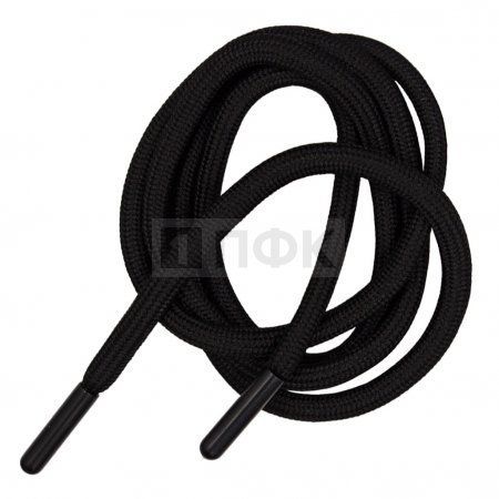 Шнурок 6мм 120см цв 322 черный (уп 100шт/2500шт) Шнурок 6мм 120см цв 322 черный (уп 100шт/2500шт)