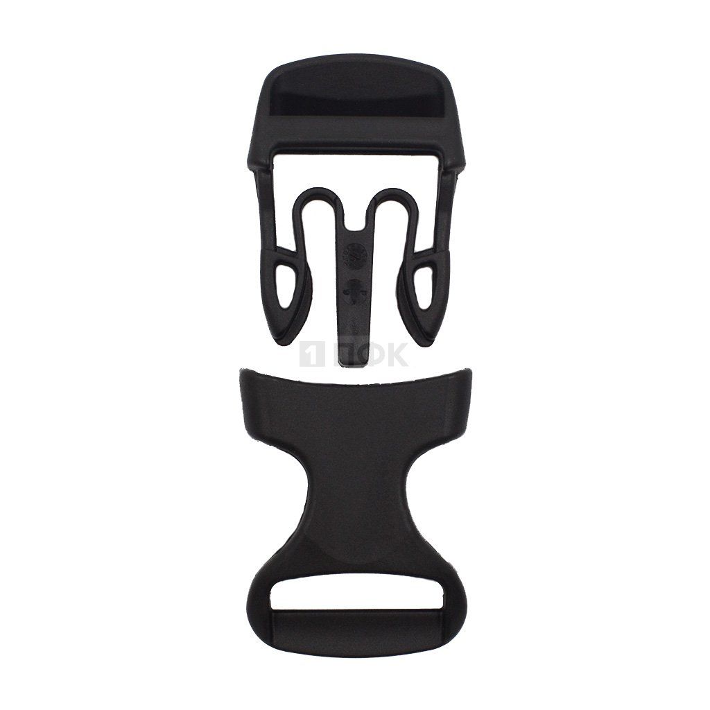 Фастекс Ф-25/6 (защелка-трезубец) ПА 25мм цв черный (уп 1000шт) — ПФКР Фастекс Ф-25/6 (защелка-трезубец) ПА 25мм цв черный (уп 1000шт)