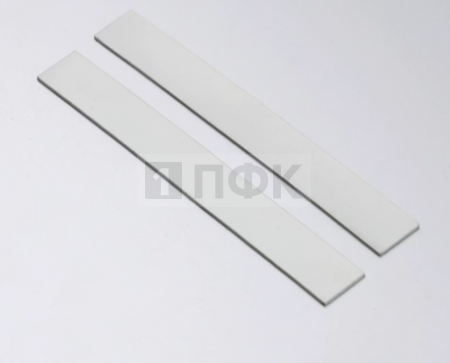 Магнитный крепеж для одежды ПРЯМОУГОЛЬНИК 138*18*1,2мм (100 пар) "SmFeN"