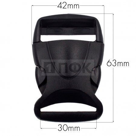 Фастекс Ф-130 (защелка-трезубец) ПА 30мм цв черный (уп 1000шт) Фастекс Ф-130 (защелка-трезубец) ПА 30мм цв черный (уп 1000шт)