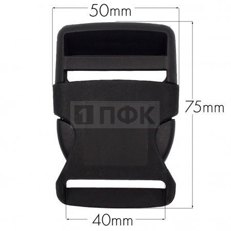 Фастекс Ф-40/4 (защелка-трезубец) ПФЛ 40мм цв черный (уп 1000шт) Фастекс Ф-40/4 (защелка-трезубец) ПФЛ 40мм цв черный (уп 1000шт)