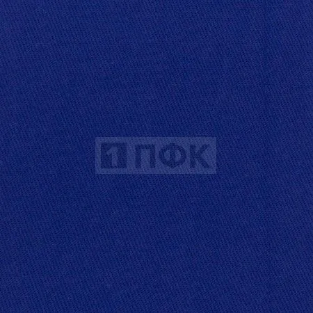 Ткань Твил 210гр/м2 20хб/80пэ шир 150 цв василек (рул 70м)