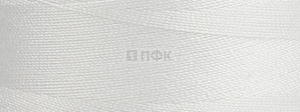 Нить швейная армированная 70ЛЛ ПНК им.Кирова 2500м цв 0101 белый (уп 12/кор 84)