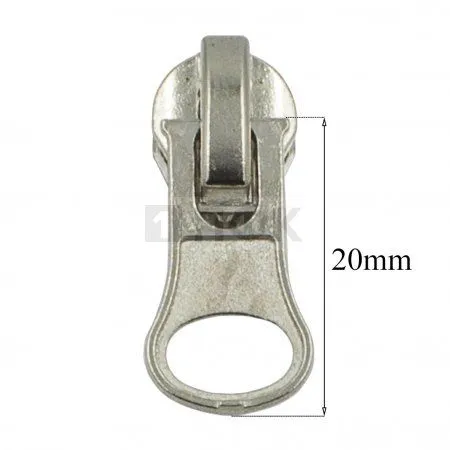 Бегунок для спиральной (витой) молнии тип 5 галант ГРУША цв никель (уп 1000шт/5000шт) Бегунок для спиральной (витой) молнии тип 5 галант ГРУША цв никель (уп 1000шт/5000шт)